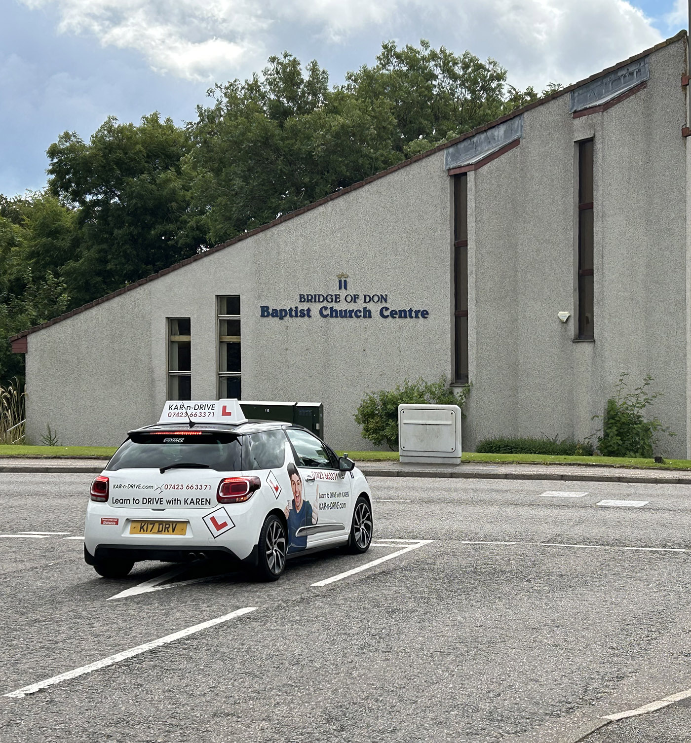 driving lesson in Bridge of Don
